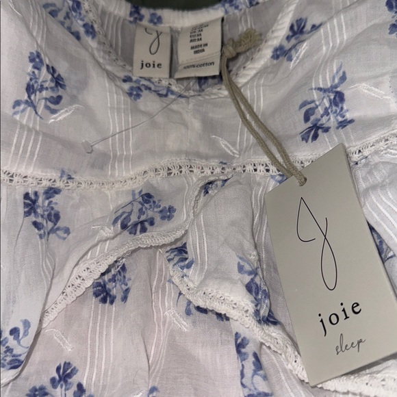 Joie Blue Floral Pajama Set - Picture 4 of 6